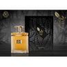 Lattafa Perfume Riqqa EDP 100 ml — productweergave; zeer nabije close-up; informatieve productafbeelding; meest nabije kadrering