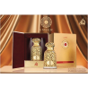 Lattafa Perfume EMEER EDP 100 ml — toote pakend; väga lähivõte; valgel taustal