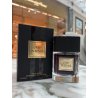 Fragrance World Oud Intense EDP 100 ml — toode ja pakend; väga lähivõte; valgel taustal