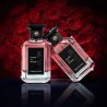 Fragrance World Pose as rose EDP 100 ml — toote vaade; lähivaade; tumedal taustal