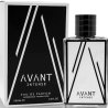 Fragrance World AVANT INTENSE 100 ml — productweergave; zeer nabije close-up; op een lichte achtergrond