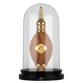 Lattafa Perfume AFAQ Pride EDP 100 ml — toote vaade; lähivaade; valgel taustal