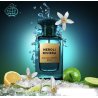 Fragrance World Neroli Riviera EDP 80 ml — product view; tight close-up; with fragrance ingredients