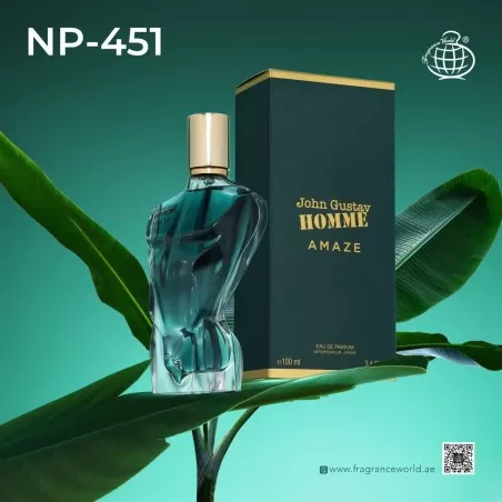 John Gustay Homme Amaze ➔ (JPG Le Beau) ➔ Arabisch parfum ➔ Fragrance World ➔ Mannelijke parfum ➔ 2