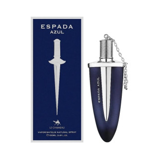 Emper Espada Azul EDP 100 ml — изображение товара; крупный план; на белом фоне