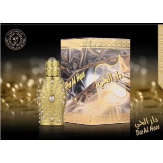 Lattafa Perfume Dar Al Haee 12 ml — изображение товара; очень крупный план; на белом фоне