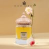 Matin Martin ROSE OUD EDP 100 ml — изображение товара; очень крупный план; на цветном фоне