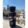 Fragrance World Just Azraq 100 ml — toode stiliseeritud keskkonnas; väga lähivõte; õues