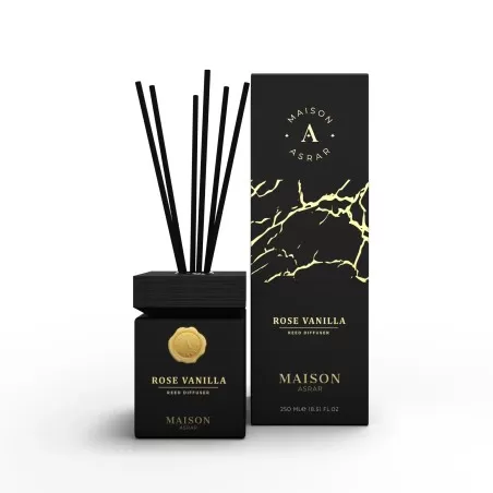 Rose Vanilla ➔ Maison Asrar ➔ Huisparfum met stokjes ➔ Gulf Orchid ➔ Huis ruikt ➔ 1