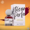 Fragrance World Artisan Perfume Brown Sugar EDP 80 ml — produkto vaizdas; stambus planas; spalvotame fone