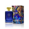 Fragrance World Abraaj Valour 50 EDP 100 ml — product en verpakking; close-up; op een witte achtergrond
