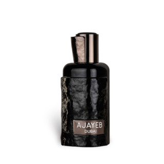 Lattafa Perfume Ajayeb Dubai EDP 100 ml — toote vaade; täiskompositsioon; valgel taustal