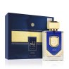 Lattafa Perfume Liam Blue Shine EDP 100 ml — produkto pakuotė; artimas vaizdas; baltame fone