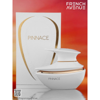 Fragrance World Pinnace White EDP 100 ml — изображение товара; очень крупный план; на белом фоне