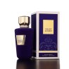 Fragrance World Velvet Accent EDP 100 ml — produktas ir pakuotė; artimas vaizdas; baltame fone