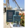 Fragrance World Feroce Pour Homme EDP 100 ml — produkts stilizētā vidē; ļoti tuvs plāns; āra vidē; tuvākais kadrējums