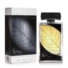 Lattafa Perfume NAJDIA EDP 100 ml — Produkt und Verpackung; Nahaufnahme; auf weißem Hintergrund