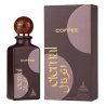 Paris Corner Eternal Coffee EDP 85 ml — toode ja pakend; väga lähivõte; valgel taustal