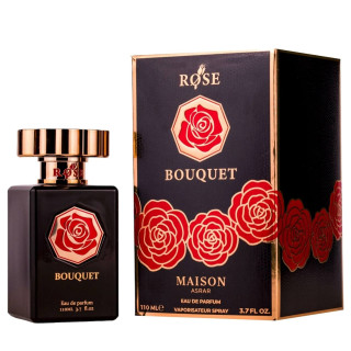 Gulf Orchid Rose Bouquet EDP 110 ml — tuotepakkaus; erittäin tiukka lähikuva; valkoisella taustalla