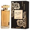 Gulf Orchid Rose Honey de France EDP 110 ml — product en verpakking; zeer nabije close-up; op een witte achtergrond