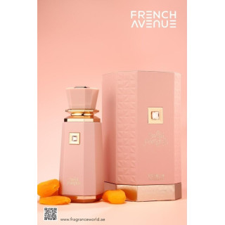 Fragrance World Sweet Paradise EDP 100 ml — obal produktu; velmi detailní záběr; na bílém pozadí