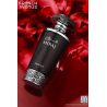 Fragrance World Miraj Absolu EDP 100 ml — product in een gestileerde setting; zeer nabije close-up; op een witte achtergrond