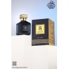 Fragrance World B Satin Oud EDP 100 ml — produkto vaizdas; artimas vaizdas; baltame fone; artimiausias kadras