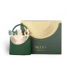 Fragrance World Nudo Green Iris EDP 100 ml — упаковка товара; полная композиция; на белом фоне