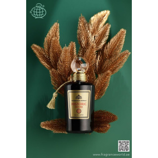 Fragrance World Historic Cedar EDP 100 ml — toote vaade; väga lähivõte; toote infograafika