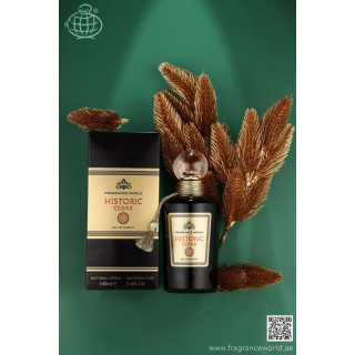 Fragrance World Historic Cedar EDP 100 ml — toote vaade; väga lähivõte; valgel taustal