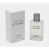 Fragrance World Aqua De Classic Pour Homme EDP 80 ml — Produkt und Verpackung; Nahaufnahme; auf weißem Hintergrund