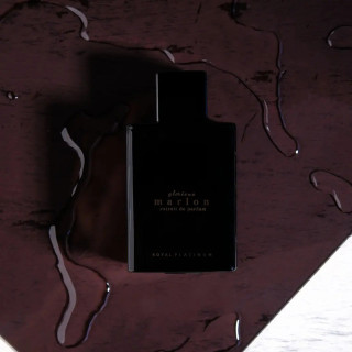Royal Platinum Glorious MARLON Extrait de Parfum 100 ml — изображение товара; очень крупный план; на светлом фоне