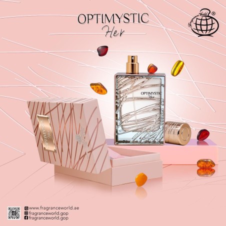 Optimystic for Her - Arabisk parfume fra Fragrance World - Fragrance World - Dame parfume - 1