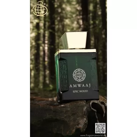 Amwaaj Epic Wood - Arabic perfume from Fragrance World - Fragrance World - Perfume for men - 1