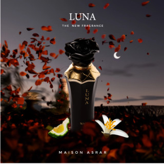 Gulf Orchid Luna EDP 100 ml — изображение товара; очень крупный план; на тёмном фоне
