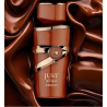 Fragrance World Just Choco EDP 100 ml — изображение товара; очень крупный план; на белом фоне; самый близкий кадр
