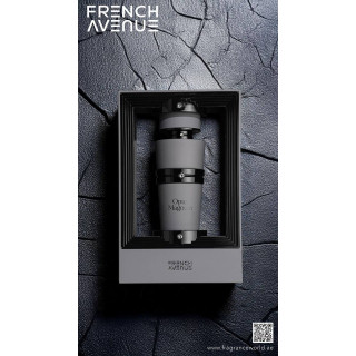 Fragrance World Opus Magnum Extrait de Parfum 100 ml — toote vaade; väga lähivõte; valgel taustal; lähim kadreering