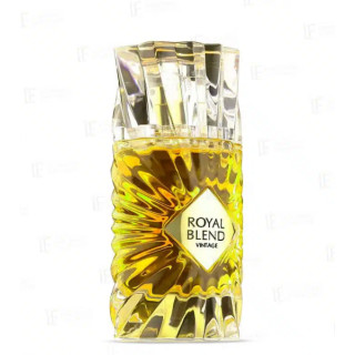 Fragrance World Royal Blend Vintage Extrait de Parfum 100 ml — product view; close view; on a table