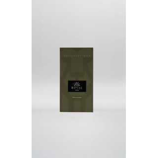 Royal Platinum Mr Royal Extrait de Parfum 50 ml — изображение товара; крупный план; на белом фоне; самый широкий кадр