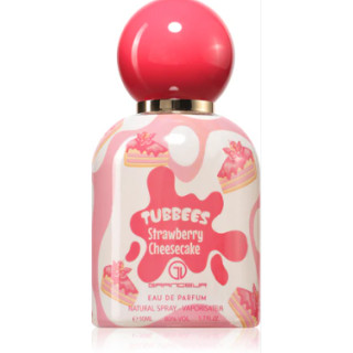 Grandeur Tubbees Strawberry Cheesecake EDP 50 ml — изображение товара; полная композиция; на белом фоне