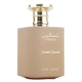 Paris Corner Taskeen Caramel Cascade EDP 100 ml — изображение товара; крупный план; на белом фоне