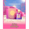 Paris Corner Juicy Melange EDP 100 ml — vista del producto; primerísimo plano; gráfico informativo del producto