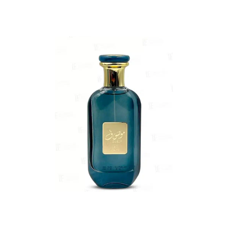Lattafa Perfume Mousuf Azure EDP 100 ml — άποψη προϊόντος; ευρεία σύνθεση; σε λευκό φόντο
