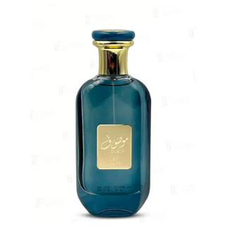 Lattafa Perfume Mousuf Azure EDP 100 ml — άποψη προϊόντος; ευρεία σύνθεση; σε λευκό φόντο