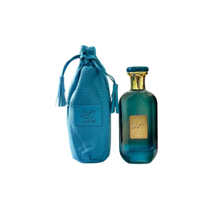 Lattafa Perfume Mousuf Azure EDP 100 ml — άποψη προϊόντος; πλήρης σύνθεση; σε λευκό φόντο