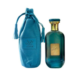 Lattafa Perfume Mousuf Azure EDP 100 ml — άποψη προϊόντος; πλήρης σύνθεση; σε λευκό φόντο