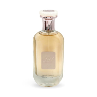 Lattafa Perfume Mousuf Daisy EDP 100 ml — изглед на продукта; цялостна композиция; на бял фон; най-широк кадър