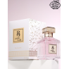 Fragrance World B Gentle Gold EDP 100 ml — toote vaade; täiskompositsioon; valgel taustal; lähim kadreering