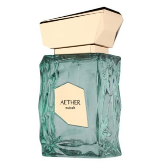 Fragrance World Aether Extrait Extrait de Parfum 100 ml — товар и упаковка; крупный план; на белом фоне; самый широкий кадр