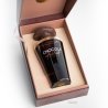Fragrance World Chocola Addict EDP 100 ml — product en verpakking; close-up; op een witte achtergrond